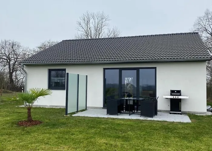 Neu! Modernes Ferienhaus Schwanbeck Mit Whirlpool-Option